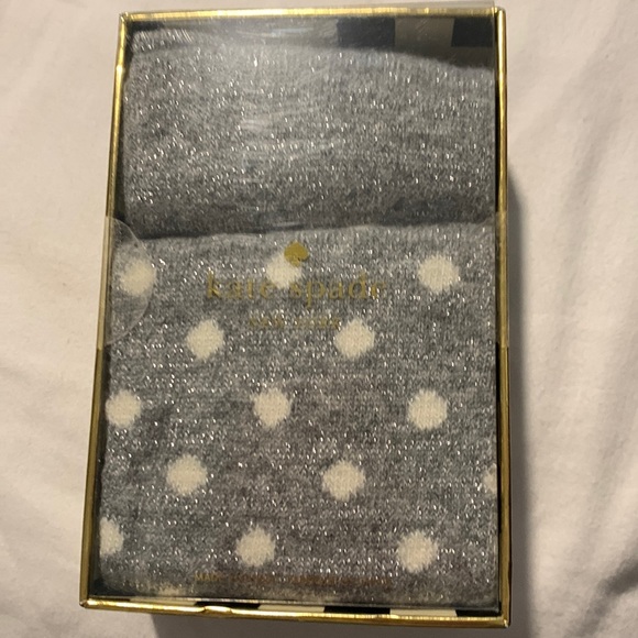Kate Spade ♠️ Sparkle 2-Pair Sock Set - Picture 1 of 9